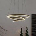 LED pendellampe Lobinero-Z 3-rings dimbar CCT Ø58 cm Zigbee forfra