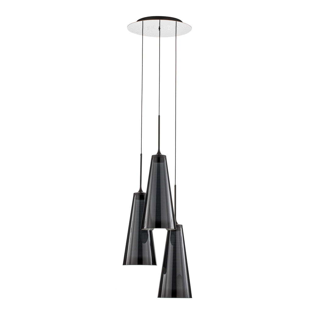 LED pendellampe Look at Me 21 3-lys dimbar montert i rom
