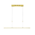 LED pendellampe Luce elevata slim bladgull Zigbee forfra