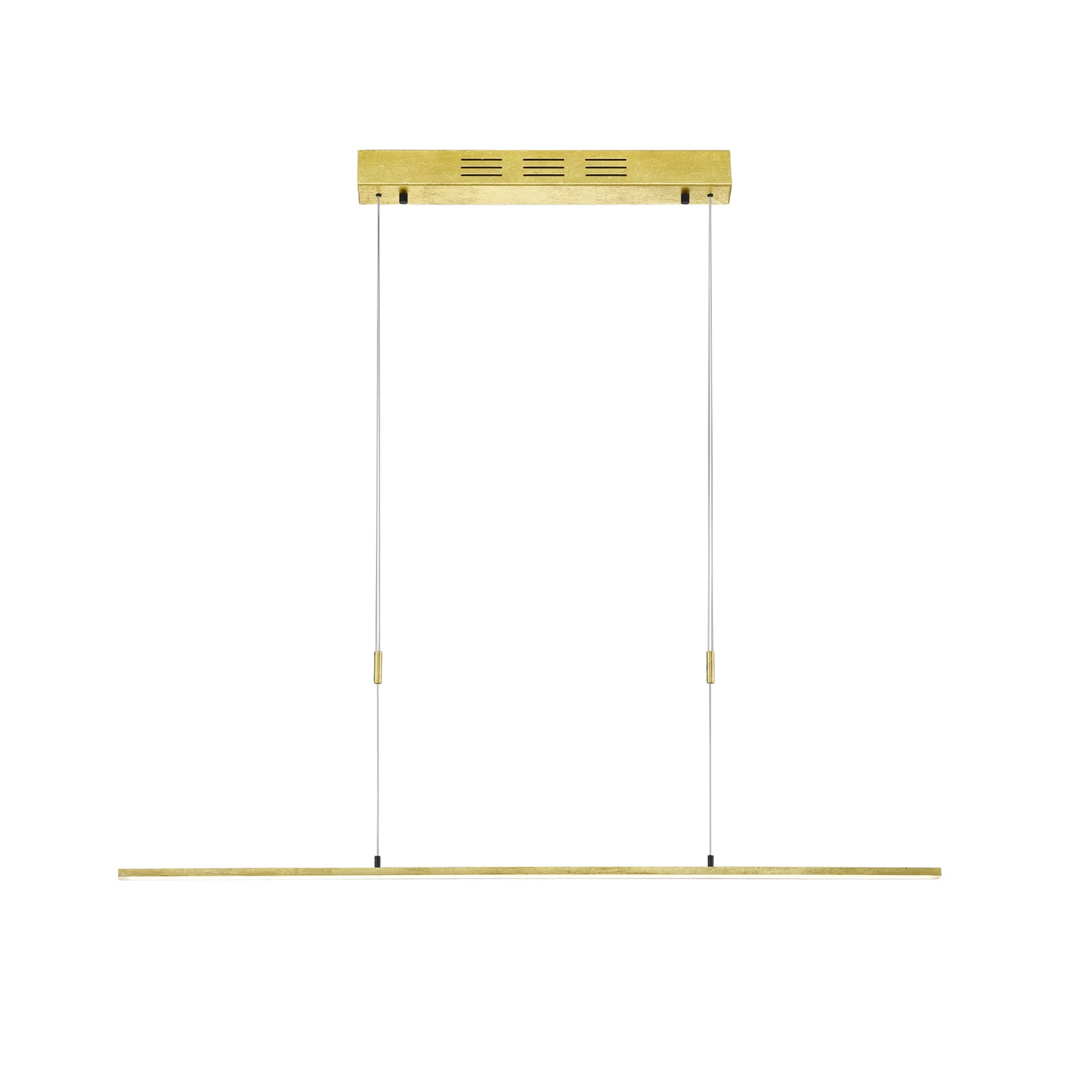 LED pendellampe Luce elevata slim bladgull Zigbee forfra