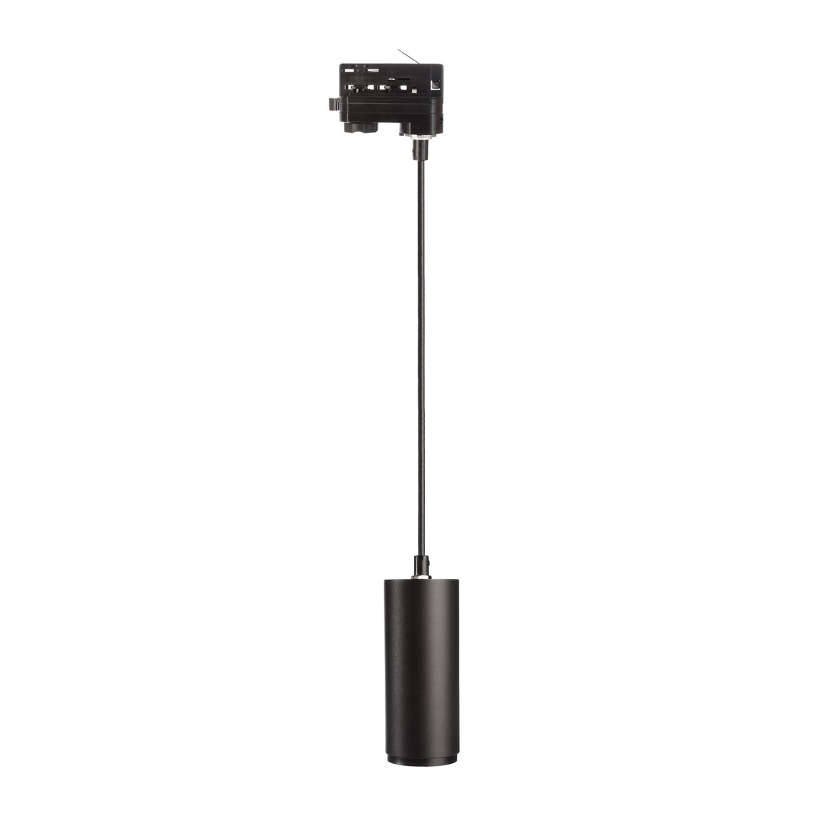 LED pendellampe Lucea 3-fase dimbar svart 10W CRI90 forside