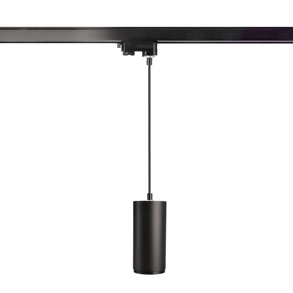 LED pendellampe Lucea 3-fase skinne dimbar svart bakside