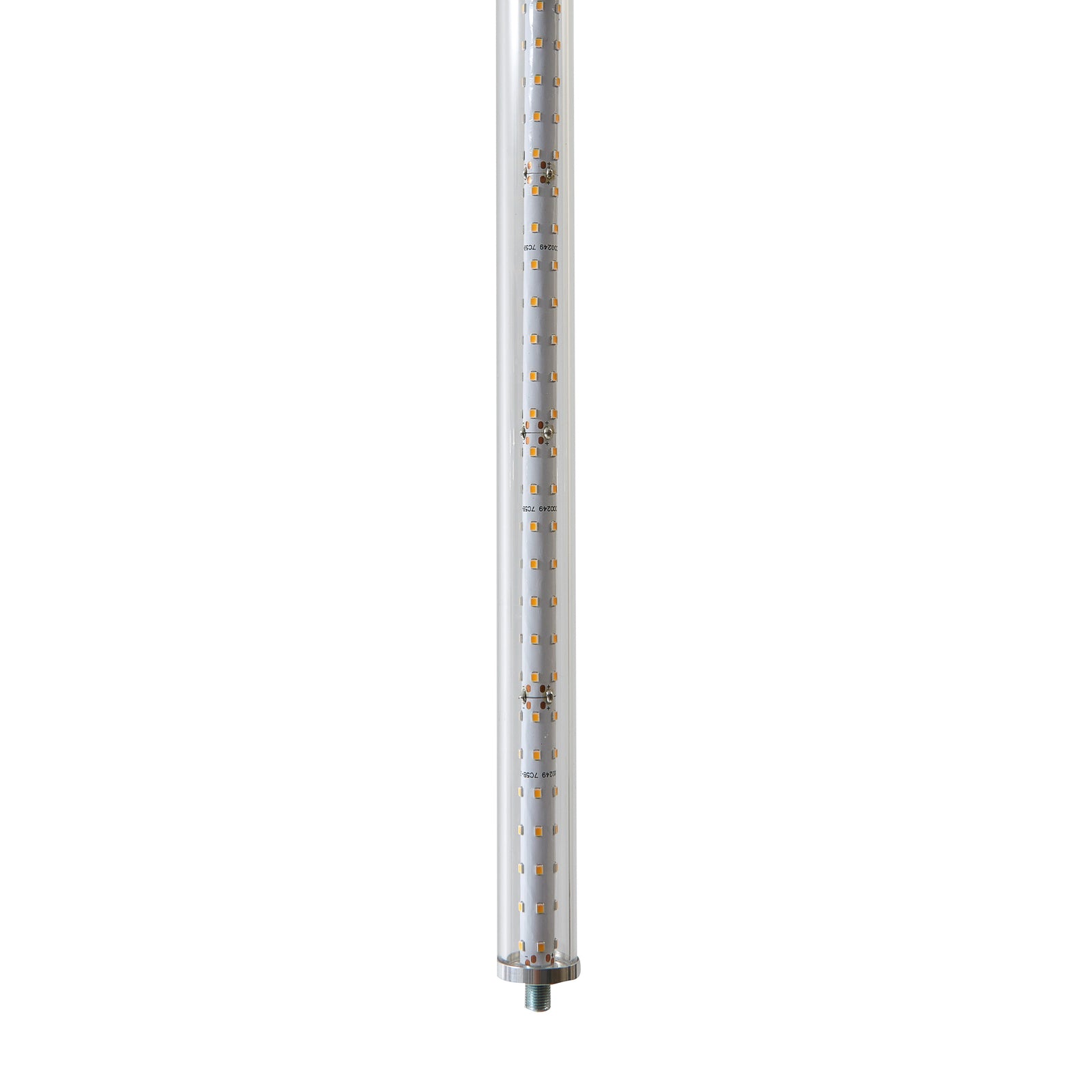 LED pendellampe Lucya 2-lys glass hvit Ø24 cm dimbar i stue
