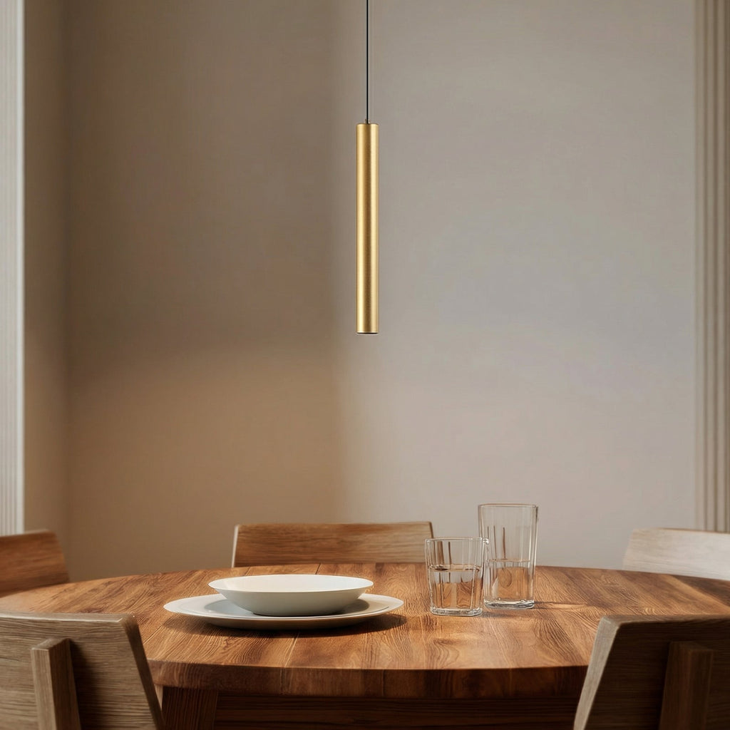 LED pendellampe Lumaro 48V CCT dimbar gull bakside