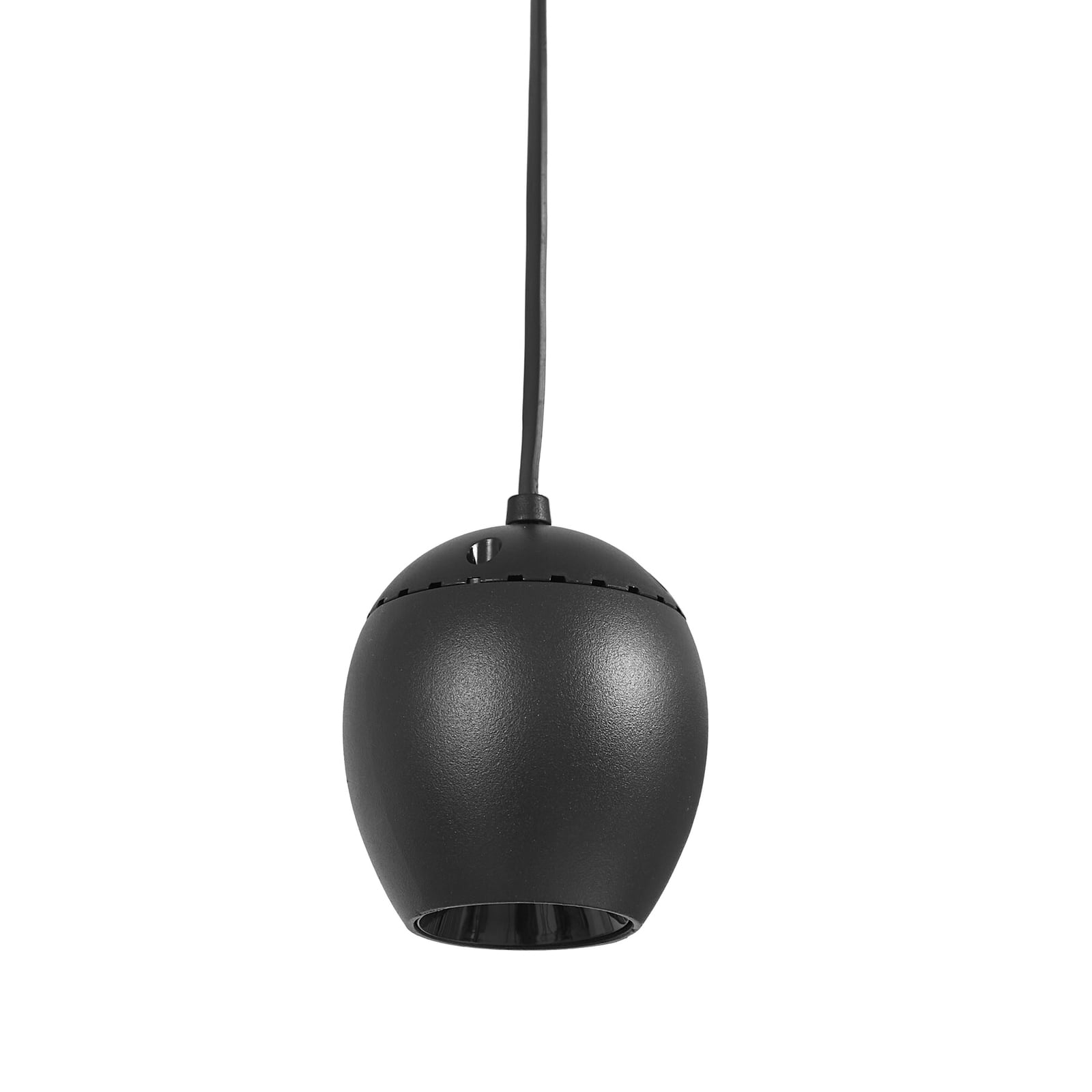 LED-pendellampe Lumaro 48V dimbar CCT svart side