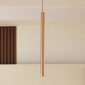 LED-pendellampe Lumaro 48V gull 55 cm dimbar CCT forfra
