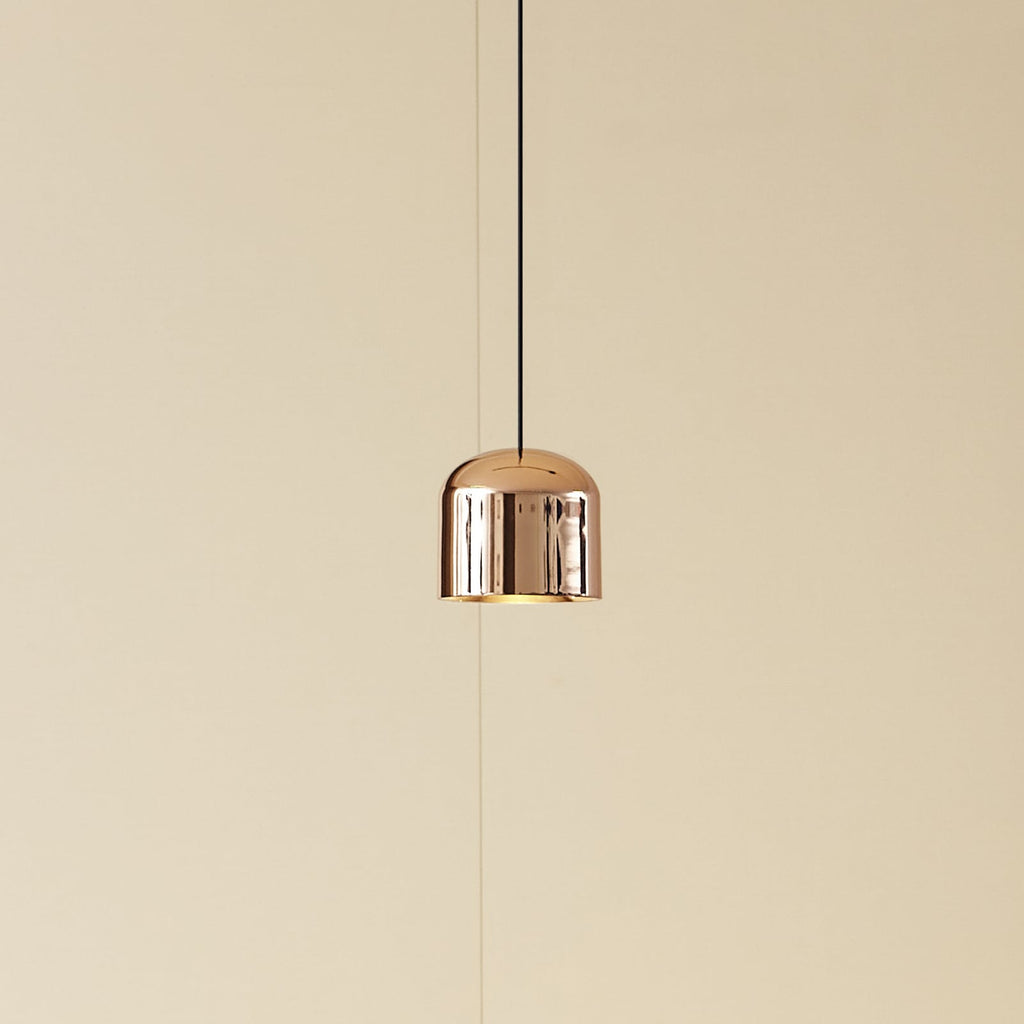 LED pendellampe Lumaro gull forfra