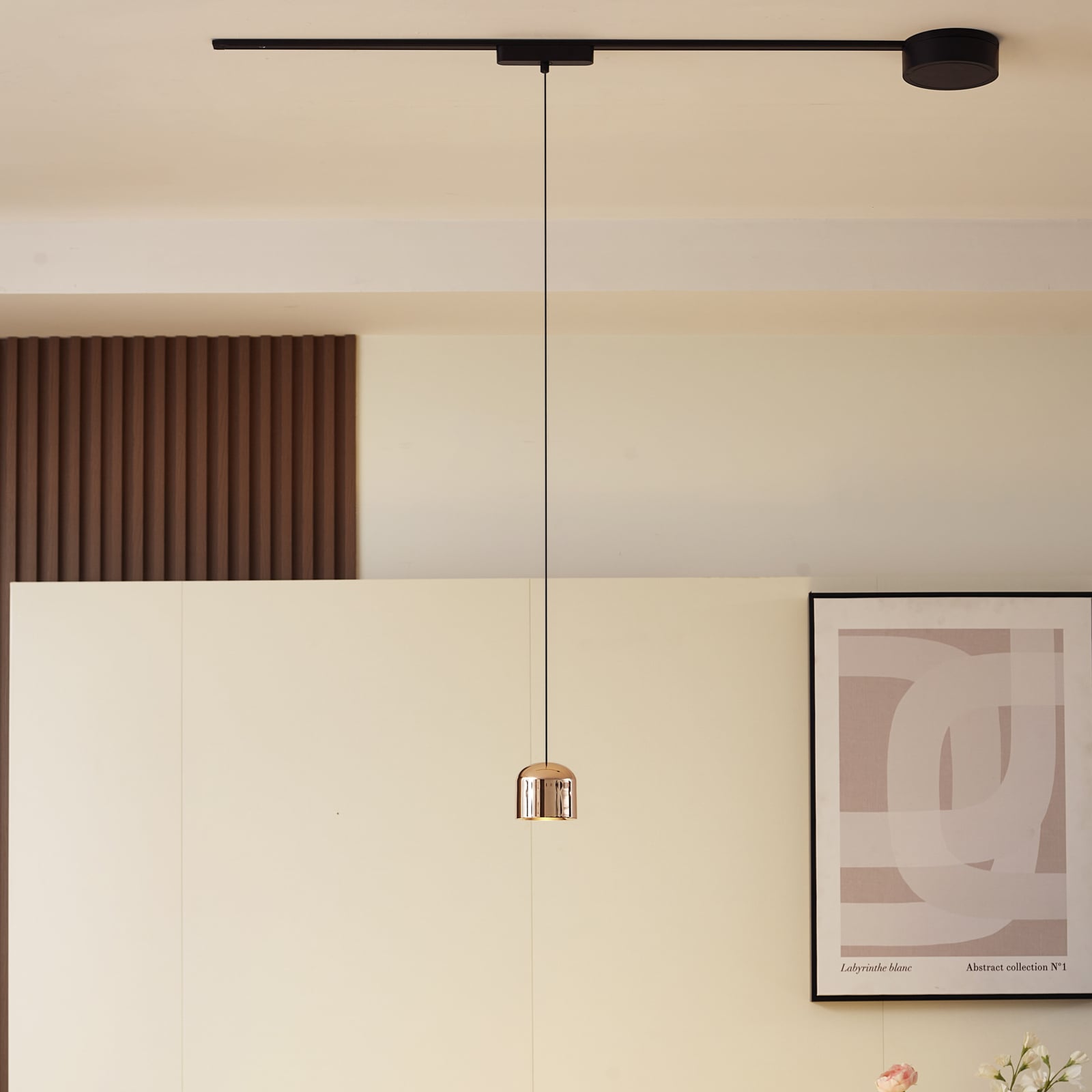 LED pendellampe Lumaro gull bakside