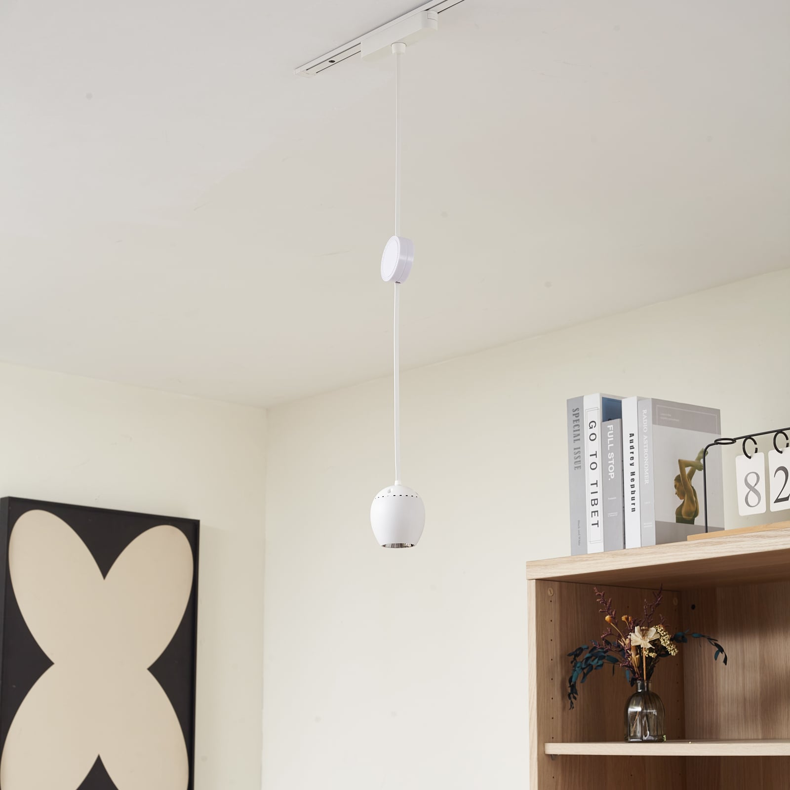 LED pendellampe Lumaro hvit detalj