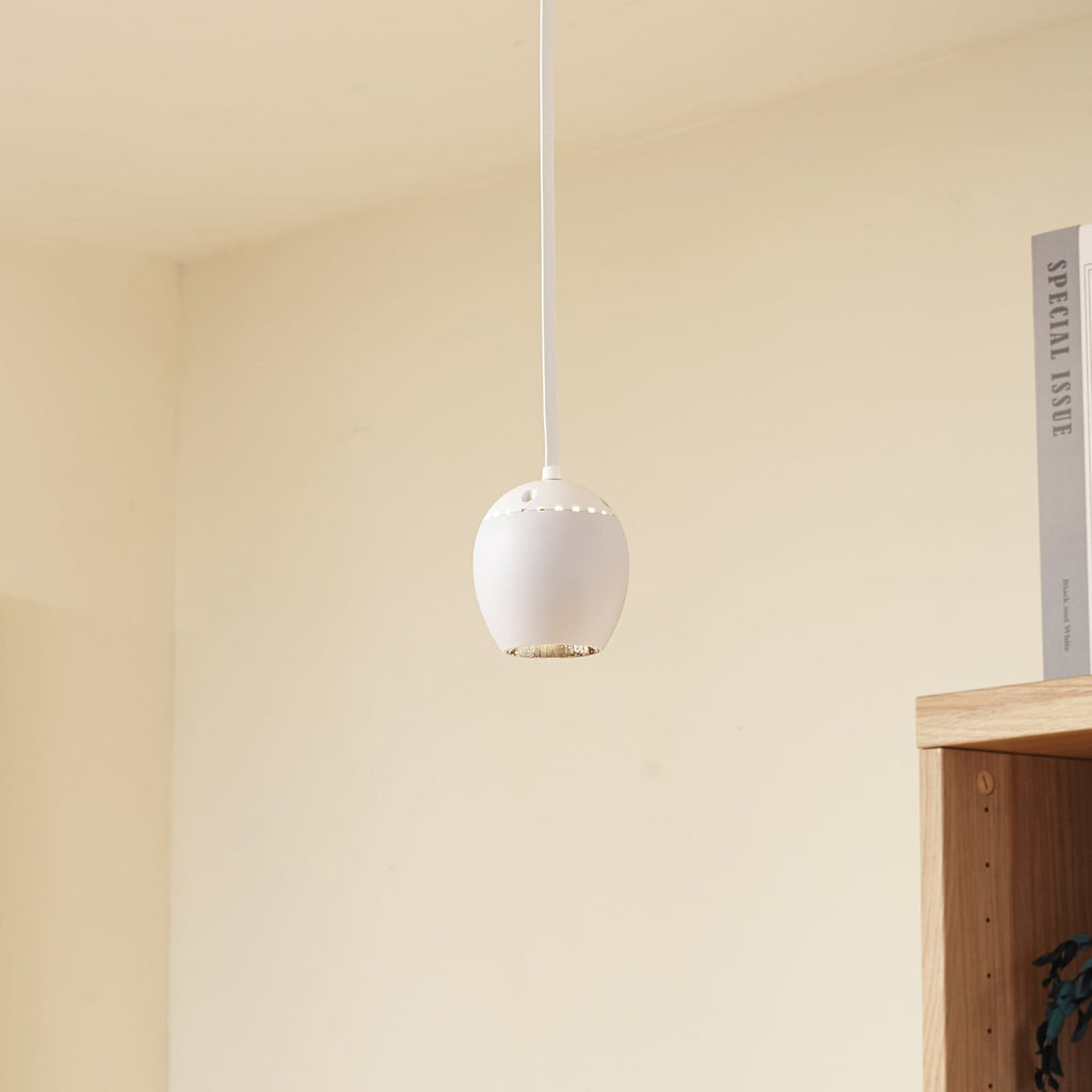 LED pendellampe Lumaro hvit forfra