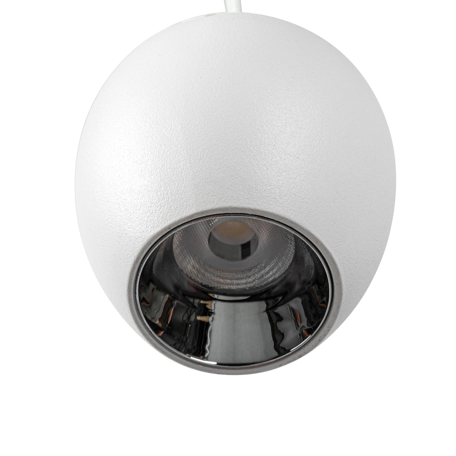 LED pendellampe Lumaro hvit med skinnesystem