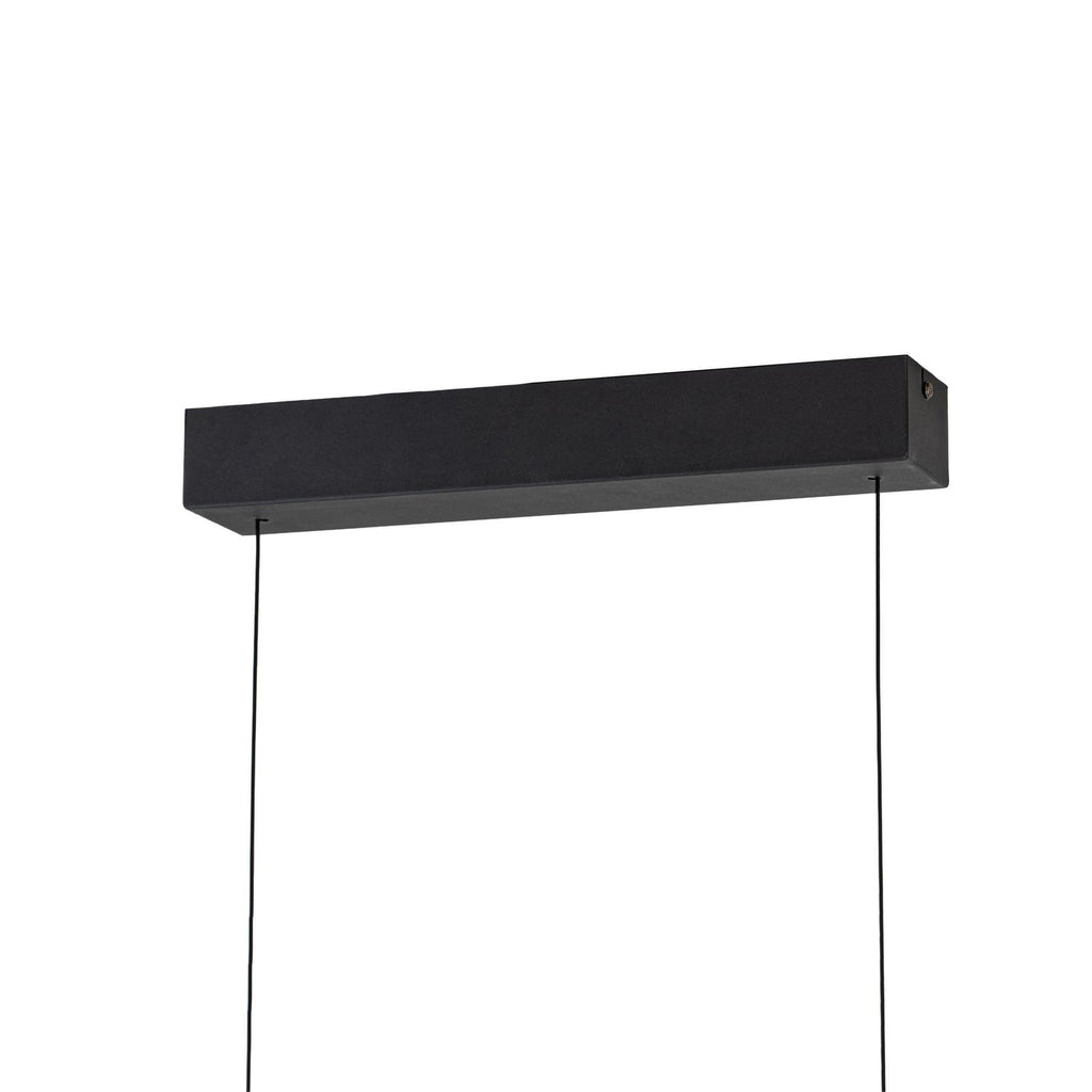 LED pendellampe Lutana rosegull/trefarget materialtekstur