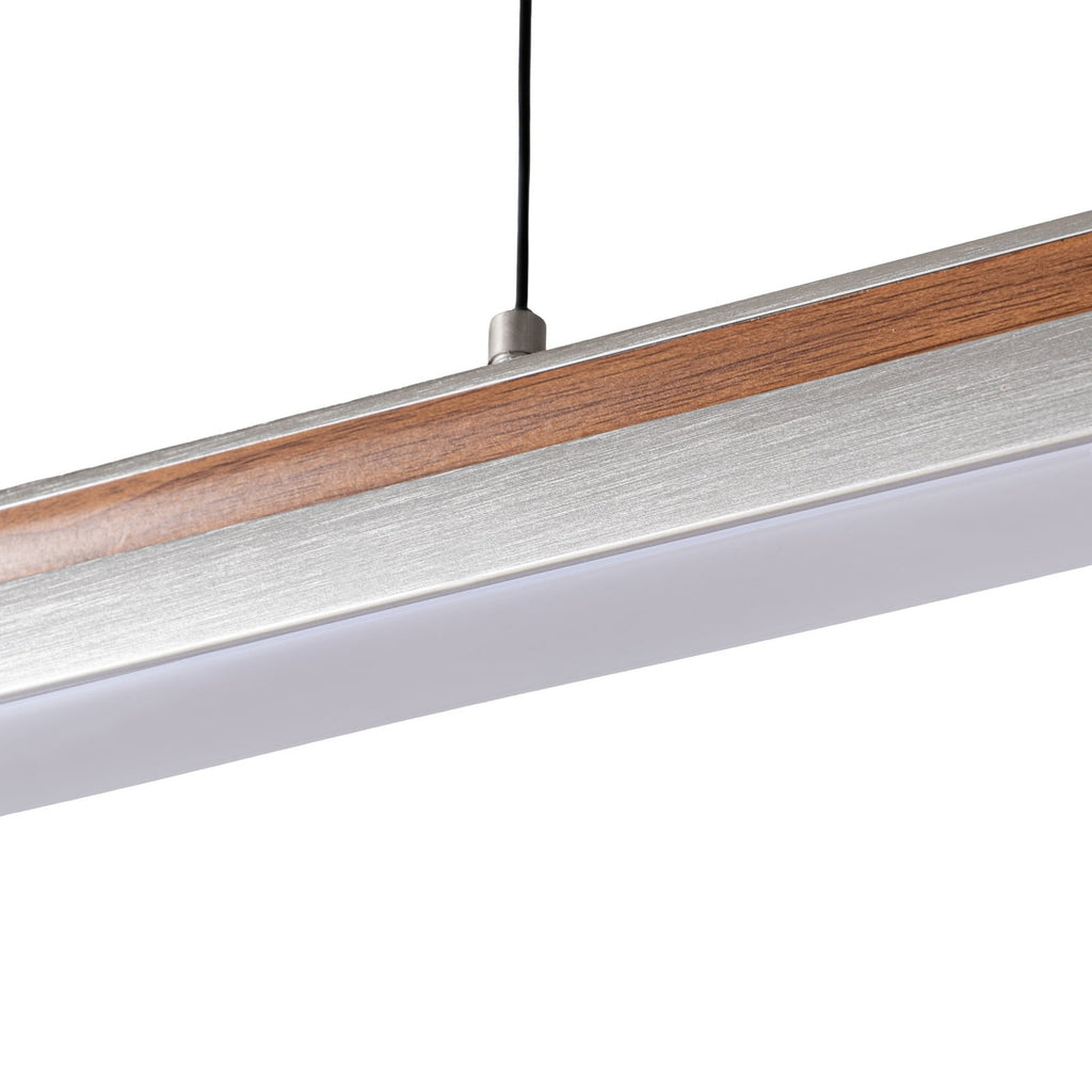 LED pendellampe Lutana rosegull/trefarget rombelysning