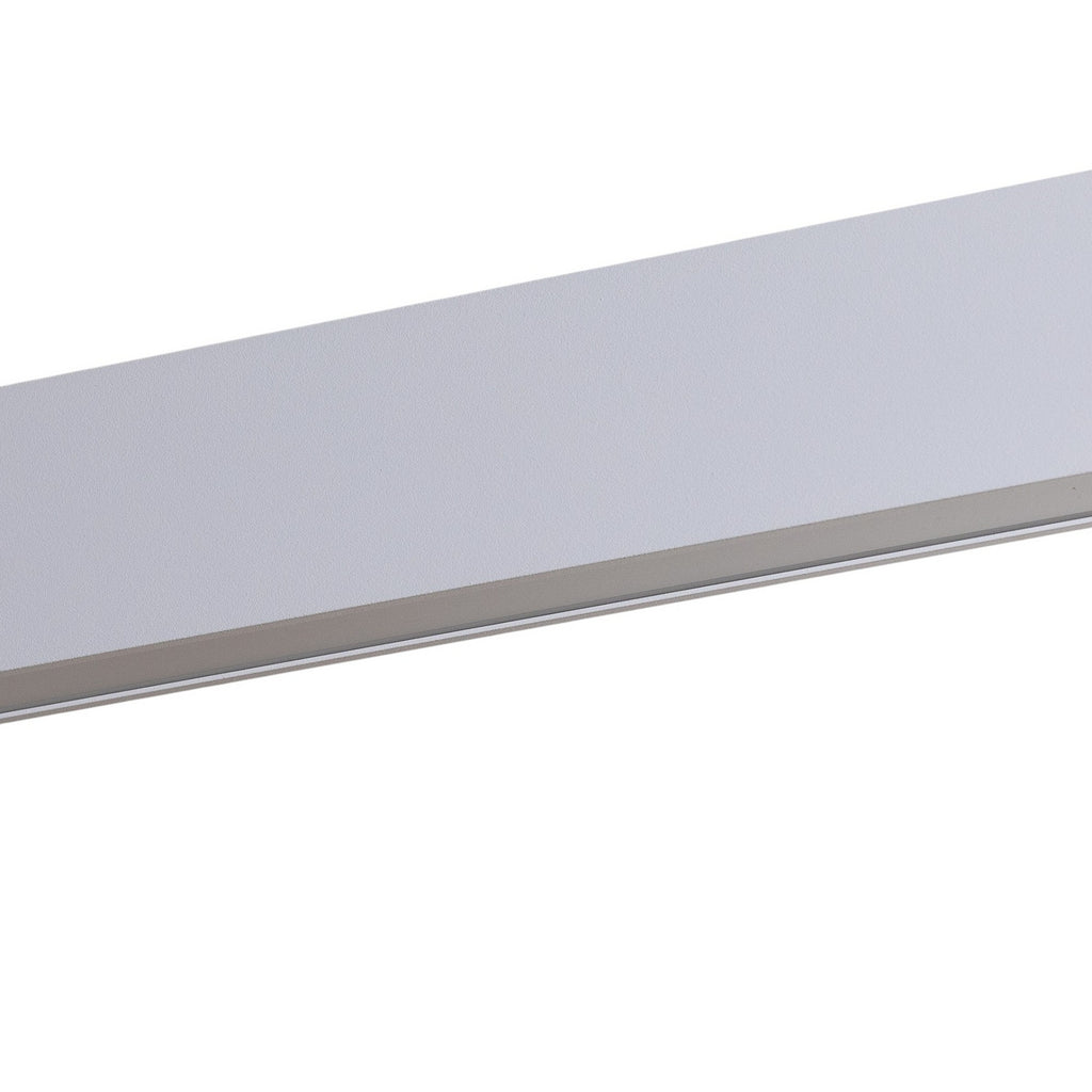 LED pendellampe Luxe hvit metall oppheng