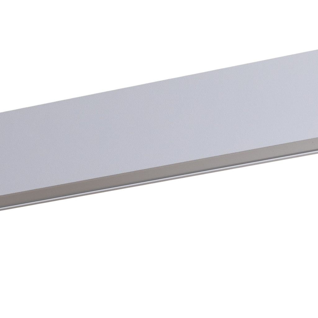 LED pendellampe Luxe hvit metall oppheng