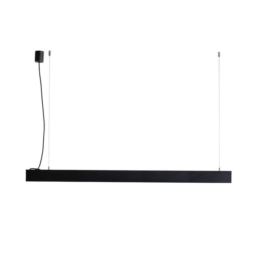 LED pendellampe Luxe svart metall detalj