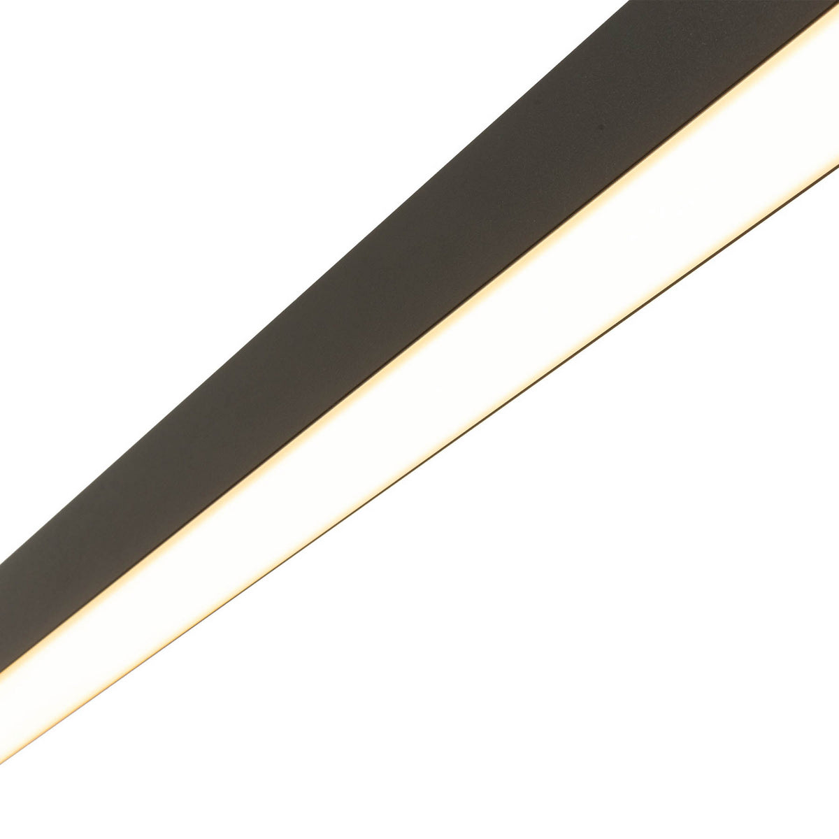 LED pendellampe Luxe svart metall oppheng