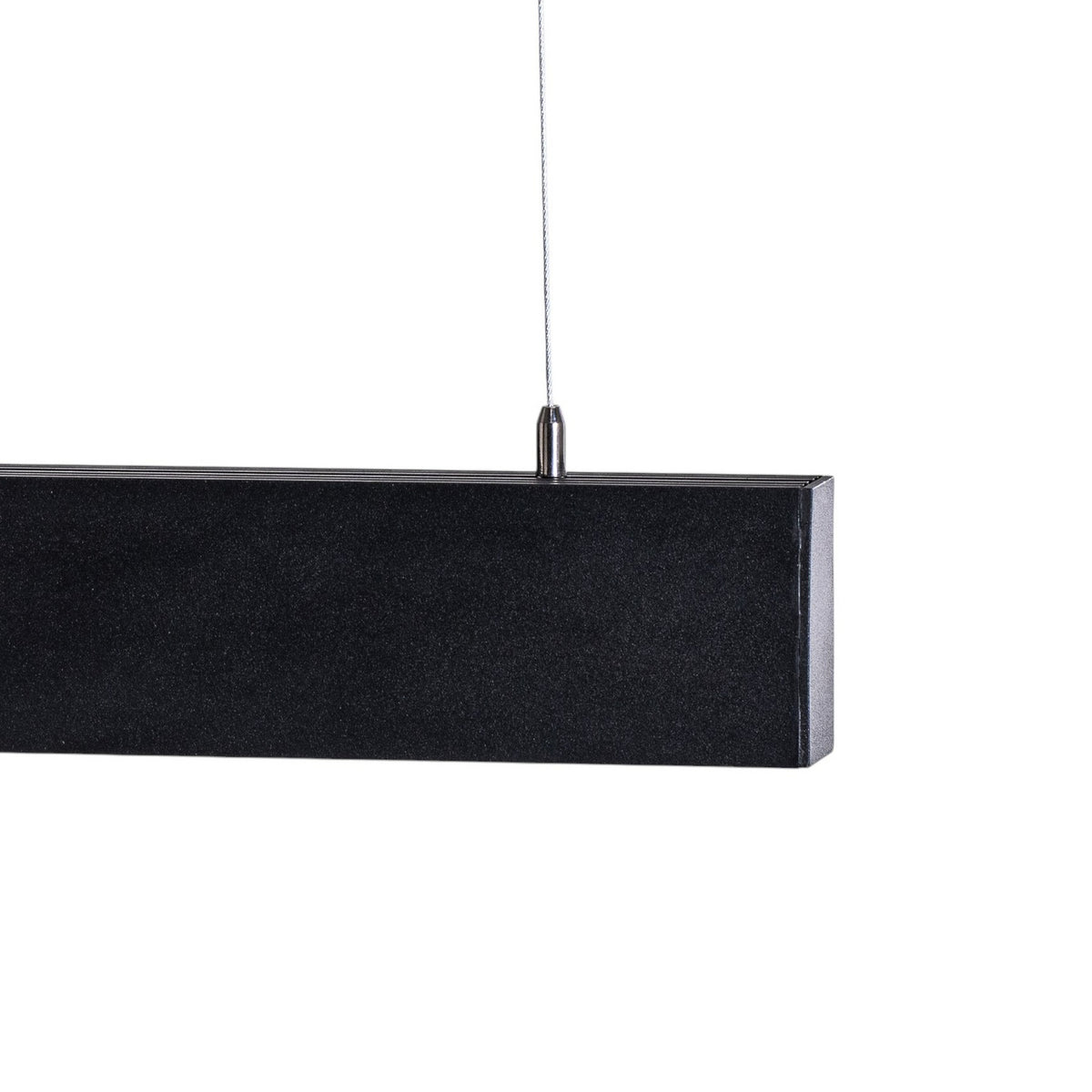 LED pendellampe Luxe svart metall side