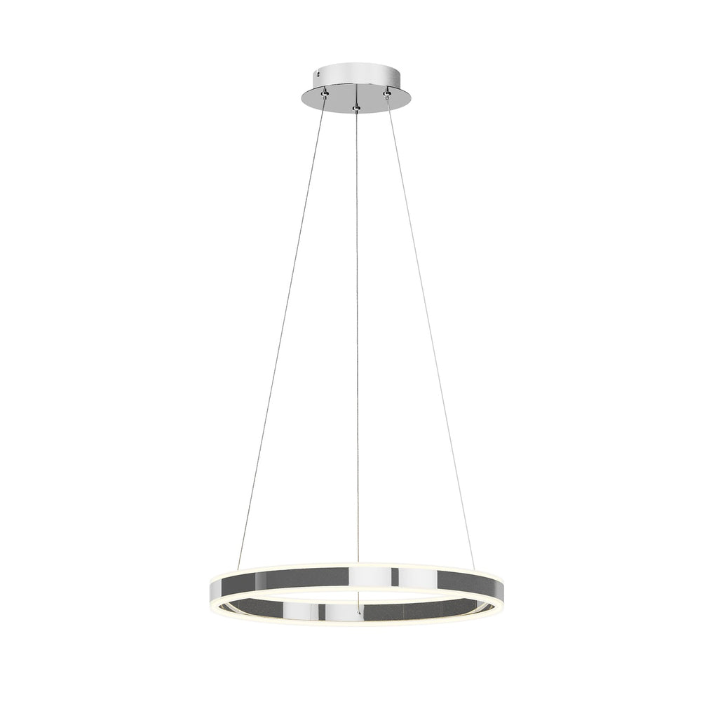 LED pendellampe Lyani dimbar krom opphengslengde