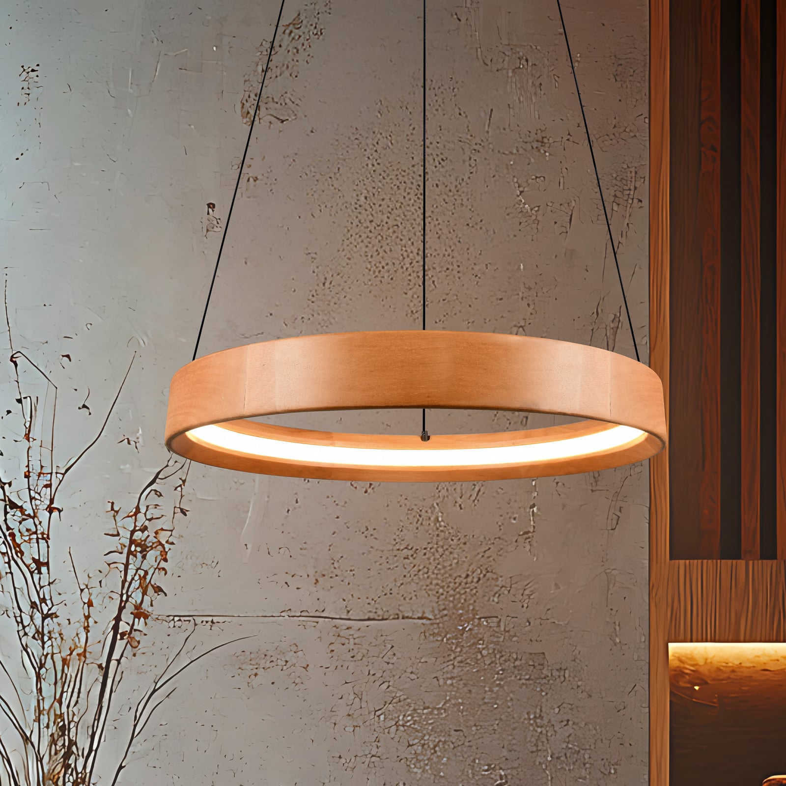 LED pendellampe Lynwood tre forside
