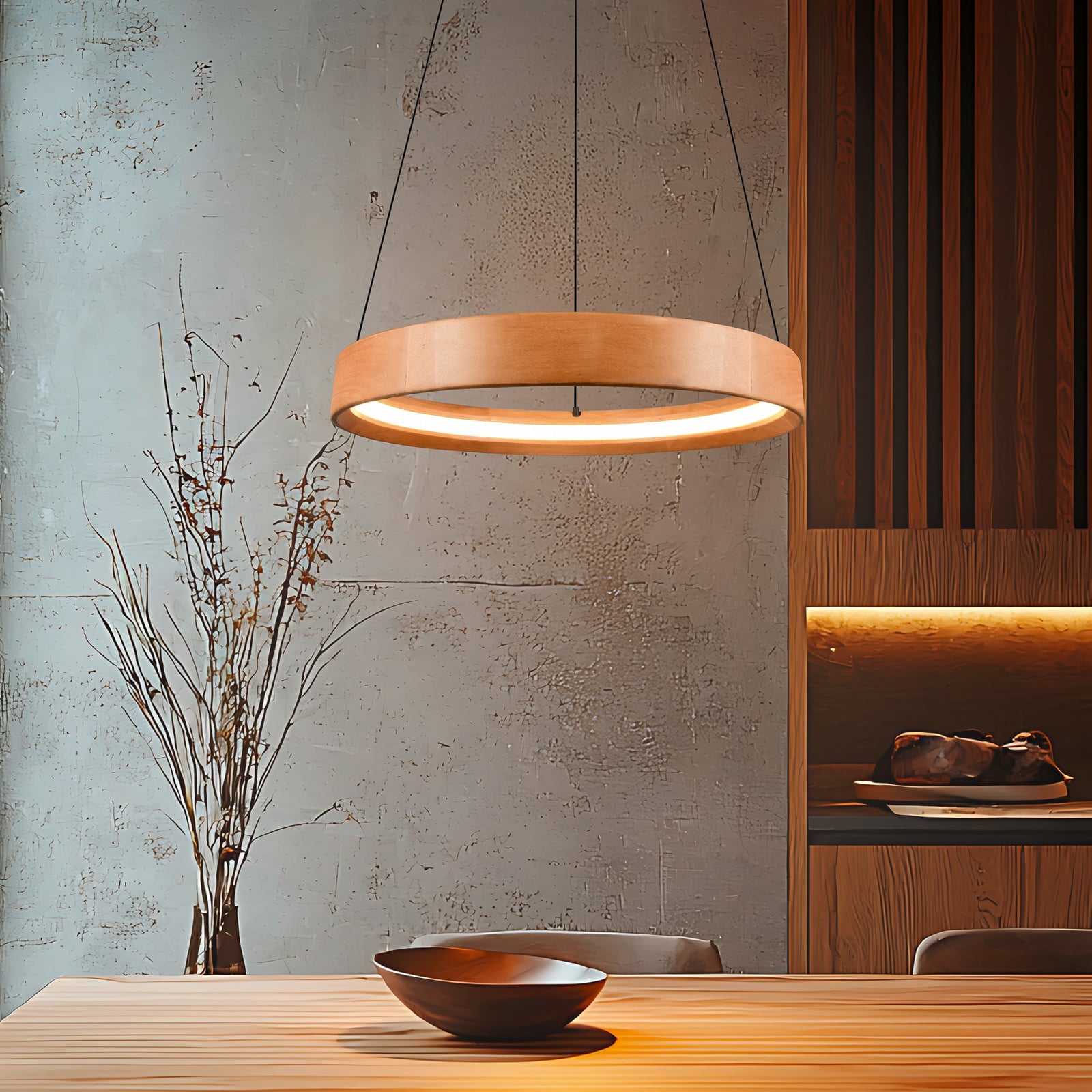 LED pendellampe Lynwood tre bakside