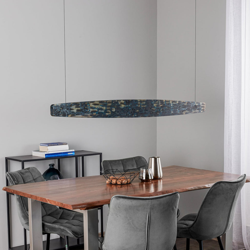 LED pendellampe Lysia oksidert/svart detalj