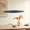LED pendellampe Lysia oksidert/svart forfra