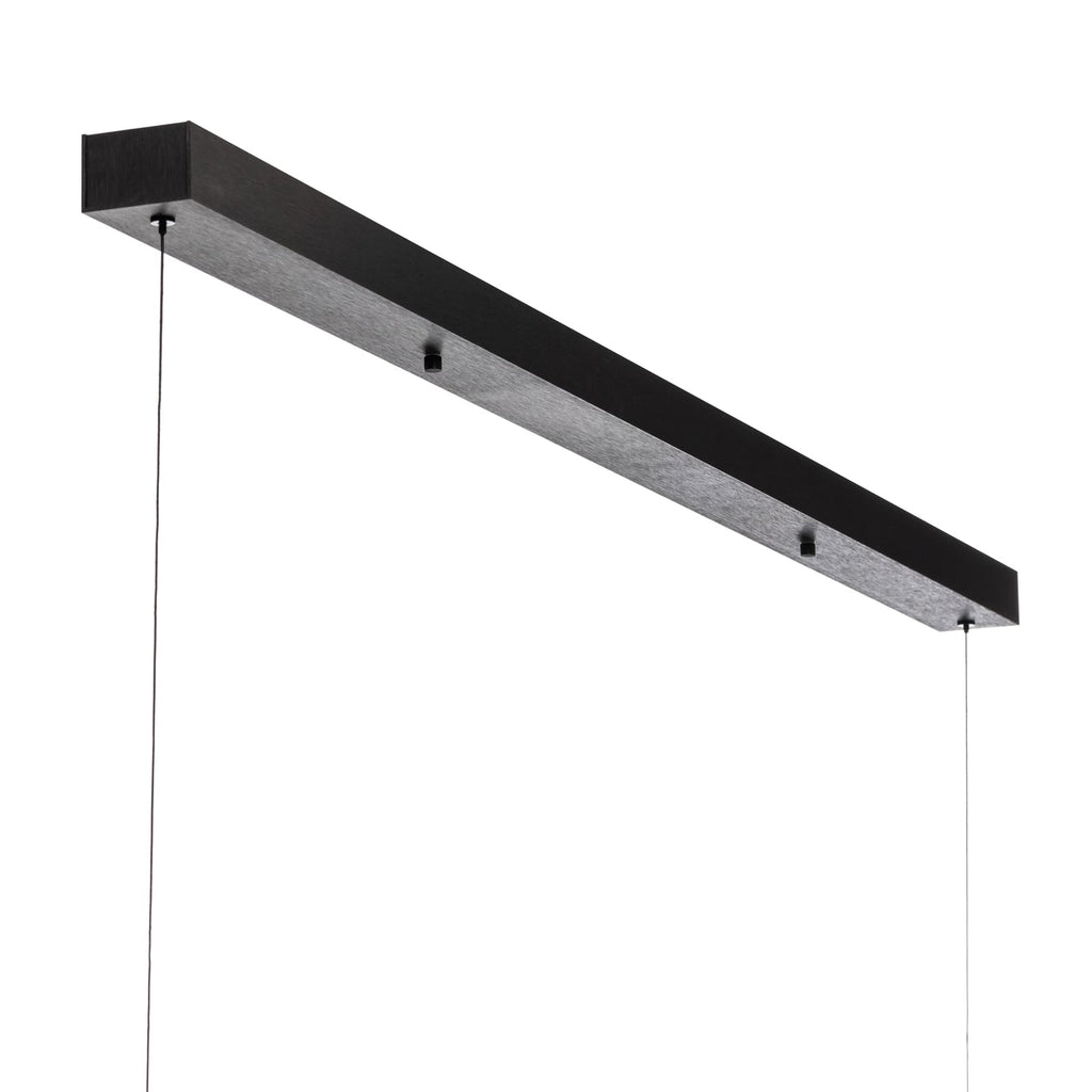 LED pendellampe Lysia oksidert/svart lysdetalj