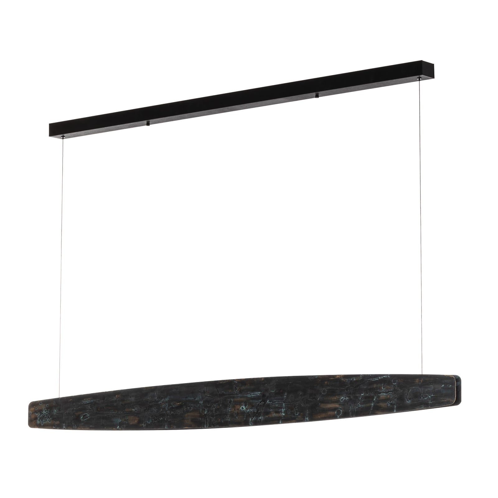 LED pendellampe Lysia oksidert/svart montert