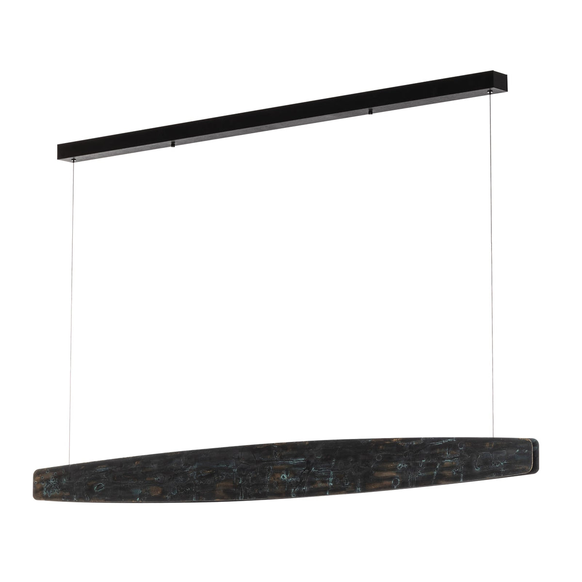 LED pendellampe Lysia oksidert/svart montert