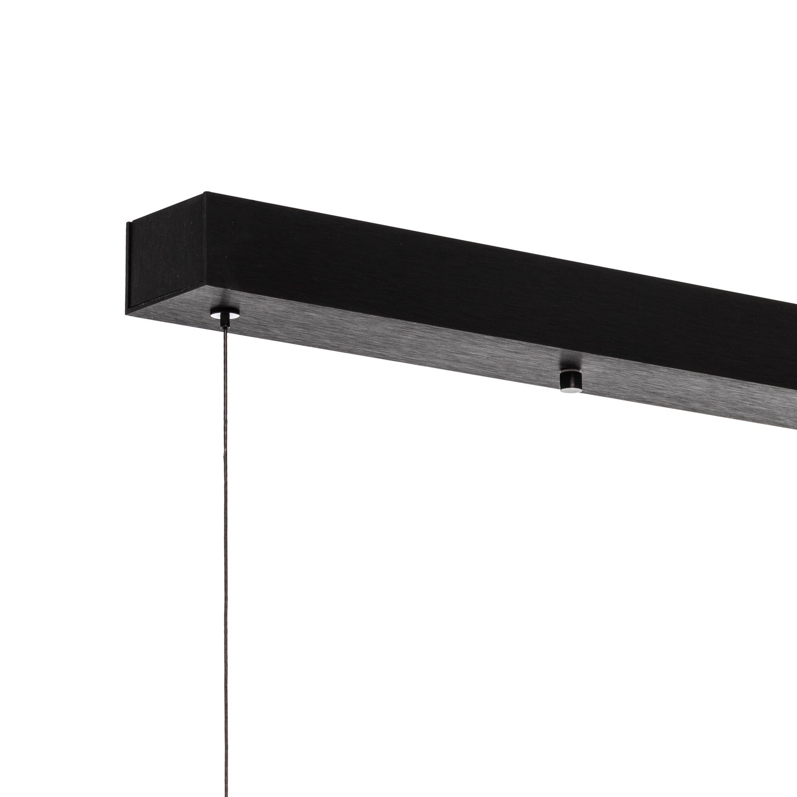 LED pendellampe Lysia oksidert/svart nærbilde av overflate