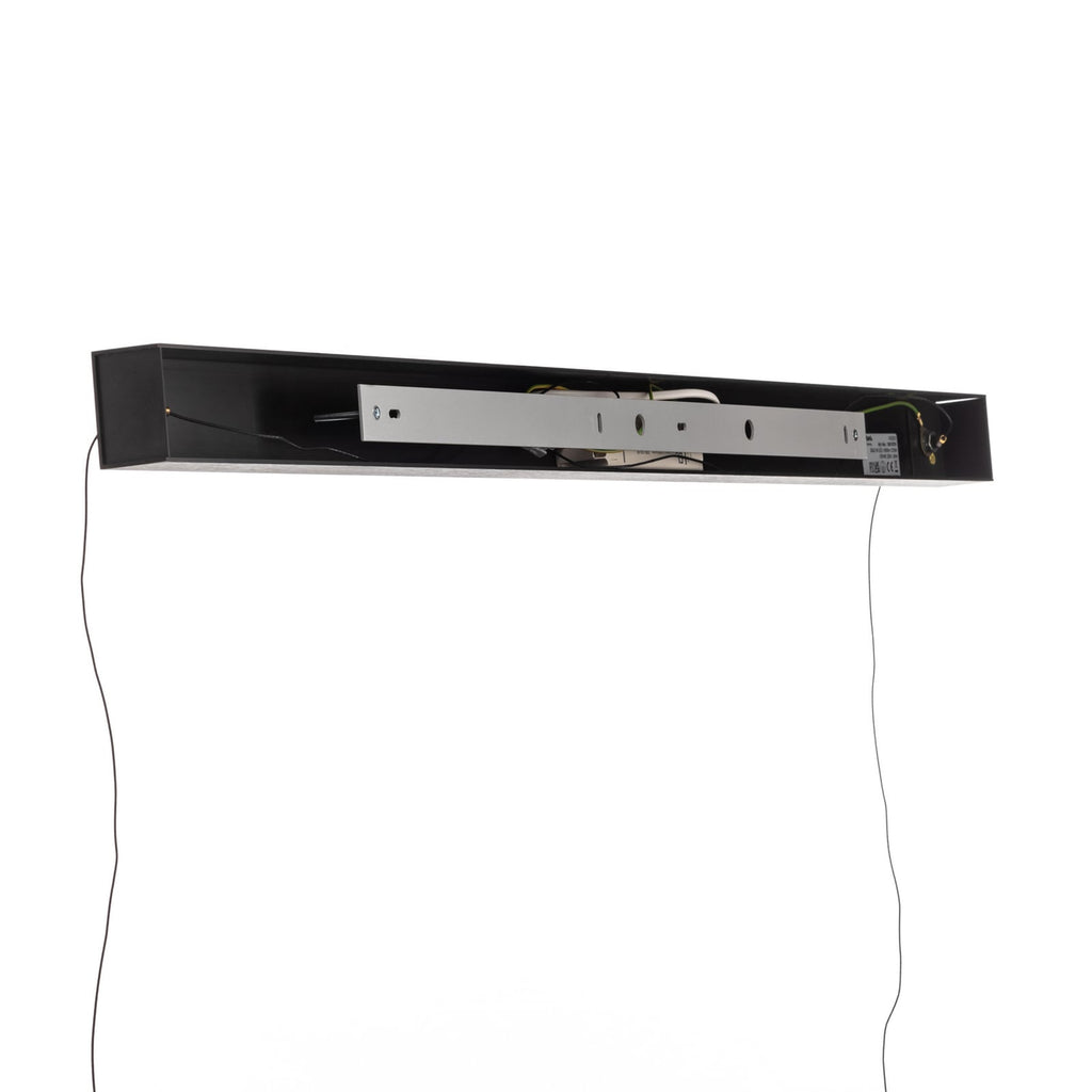 LED pendellampe Lysia oksidert/svart sideprofil