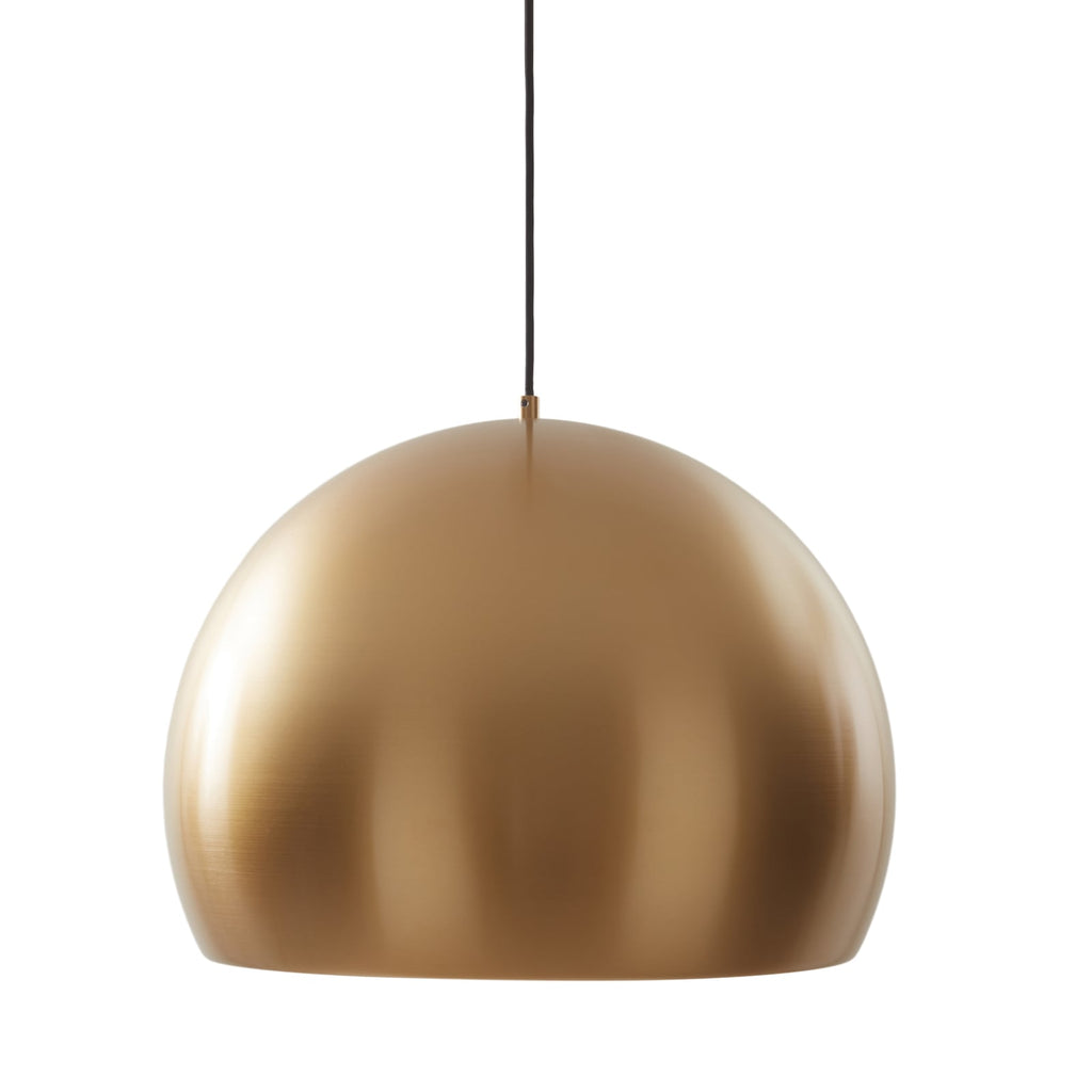 LED pendellampe Lythara messing aluminium Ø40 cm nærbilde