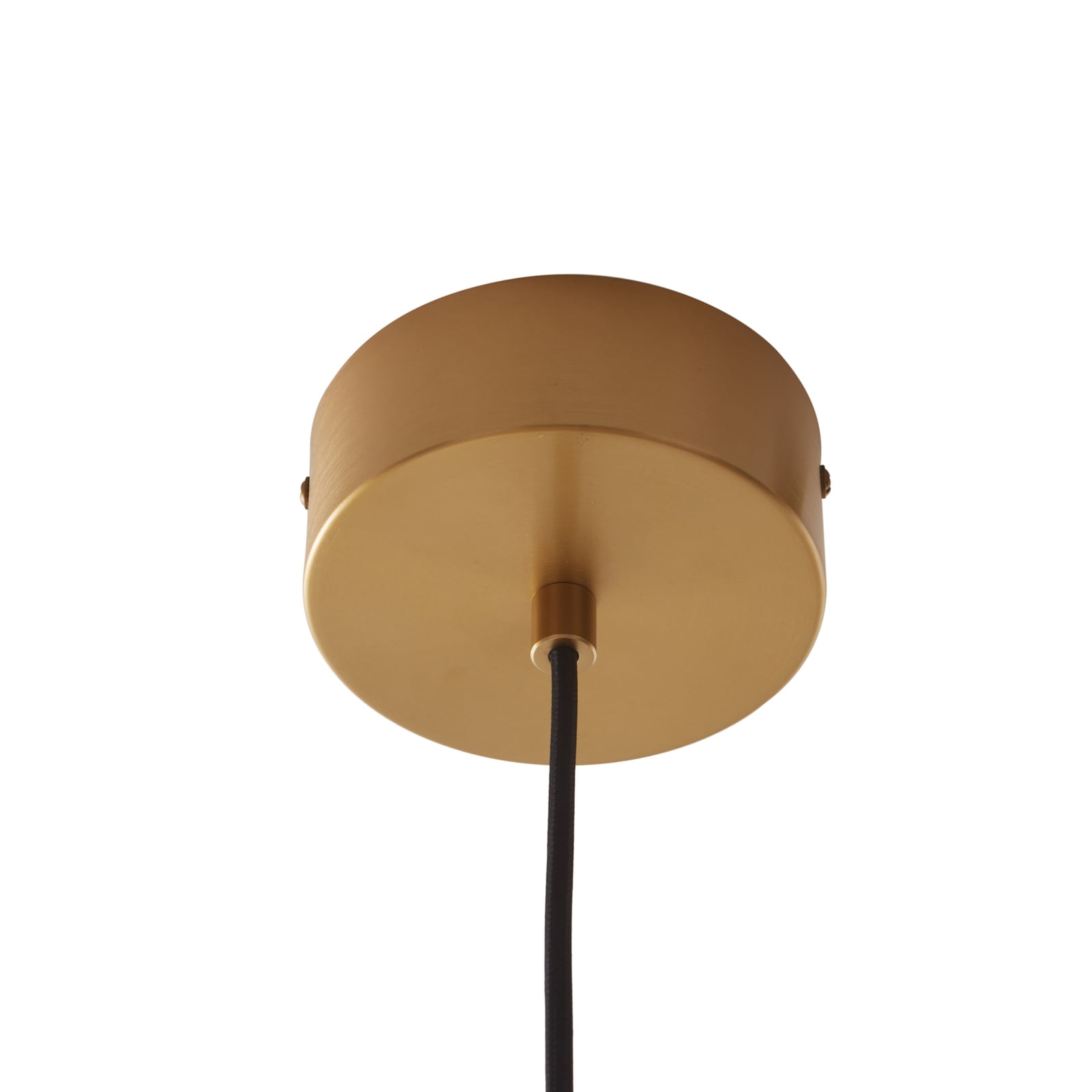 LED pendellampe Lythara messing aluminium Ø50 cm oppheng