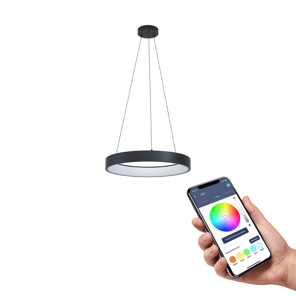 LED pendellampe Marghera-Z svart bakside