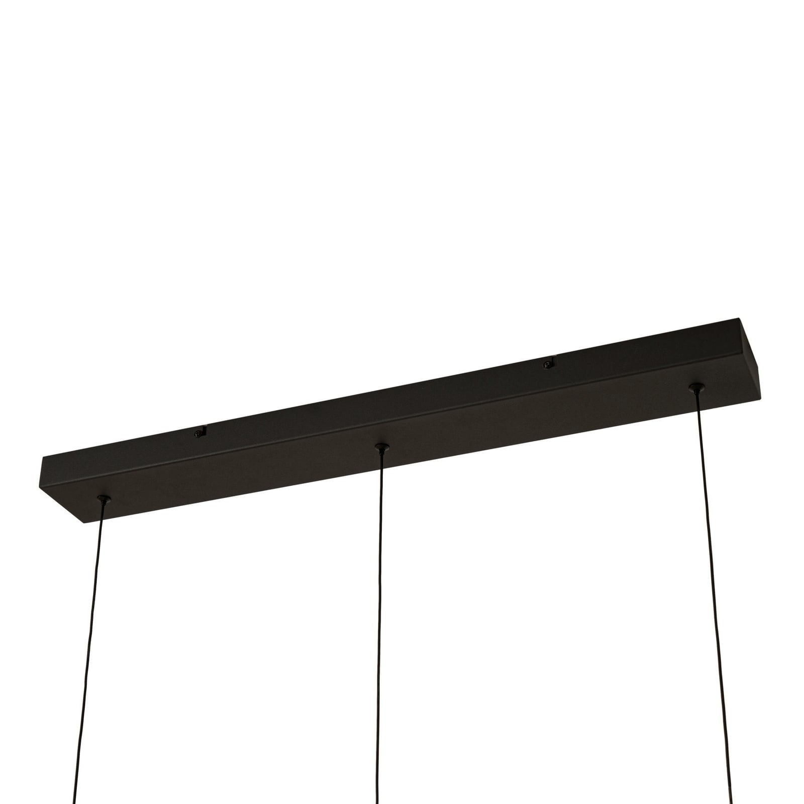 LED pendellampe Martis 3-lys amber dimbar 80 cm dimmerfunksjon