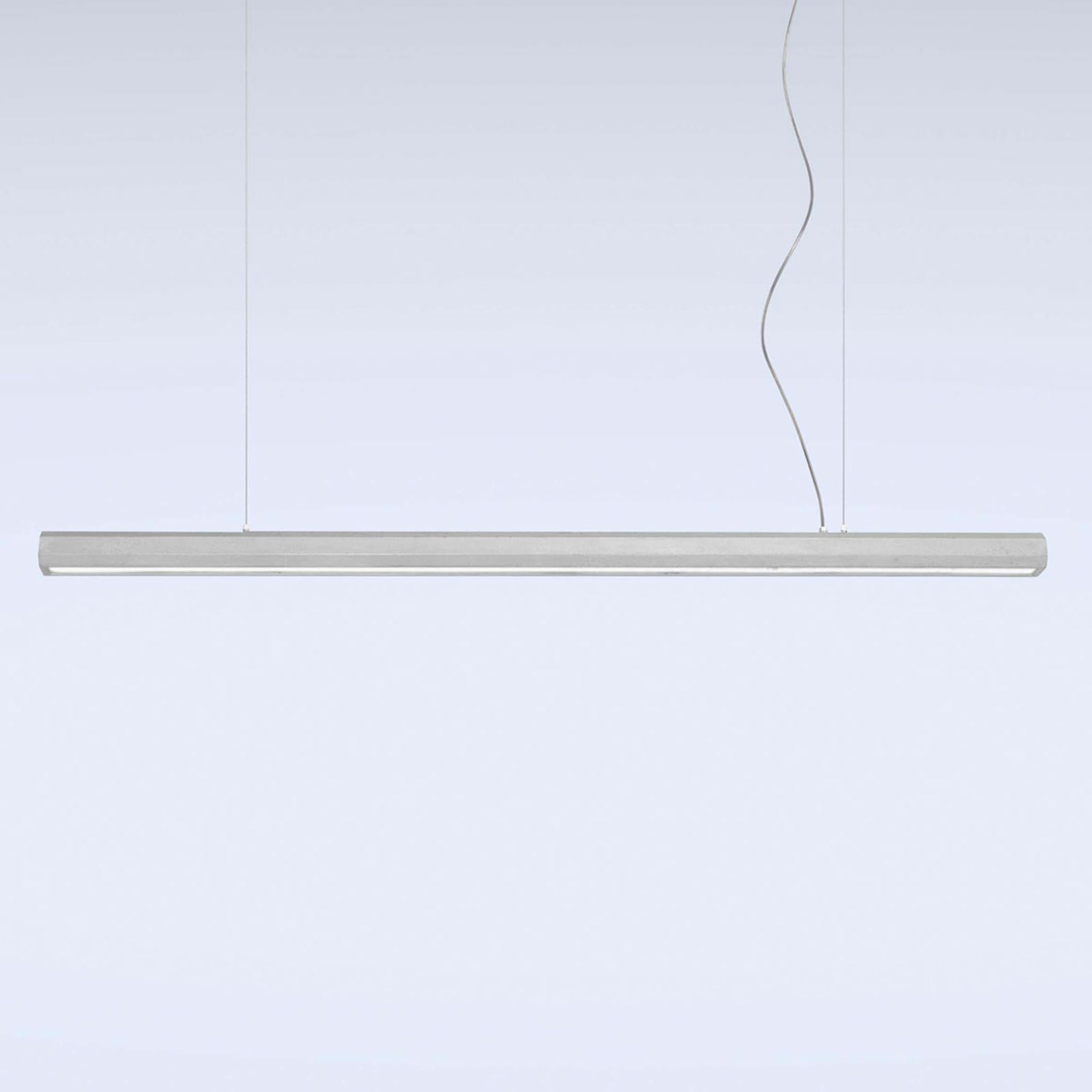 LED pendellampe Materica betong 150 cm 23W varmhvit forfra