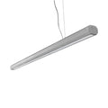 LED pendellampe Materica Stick betong grå forfra