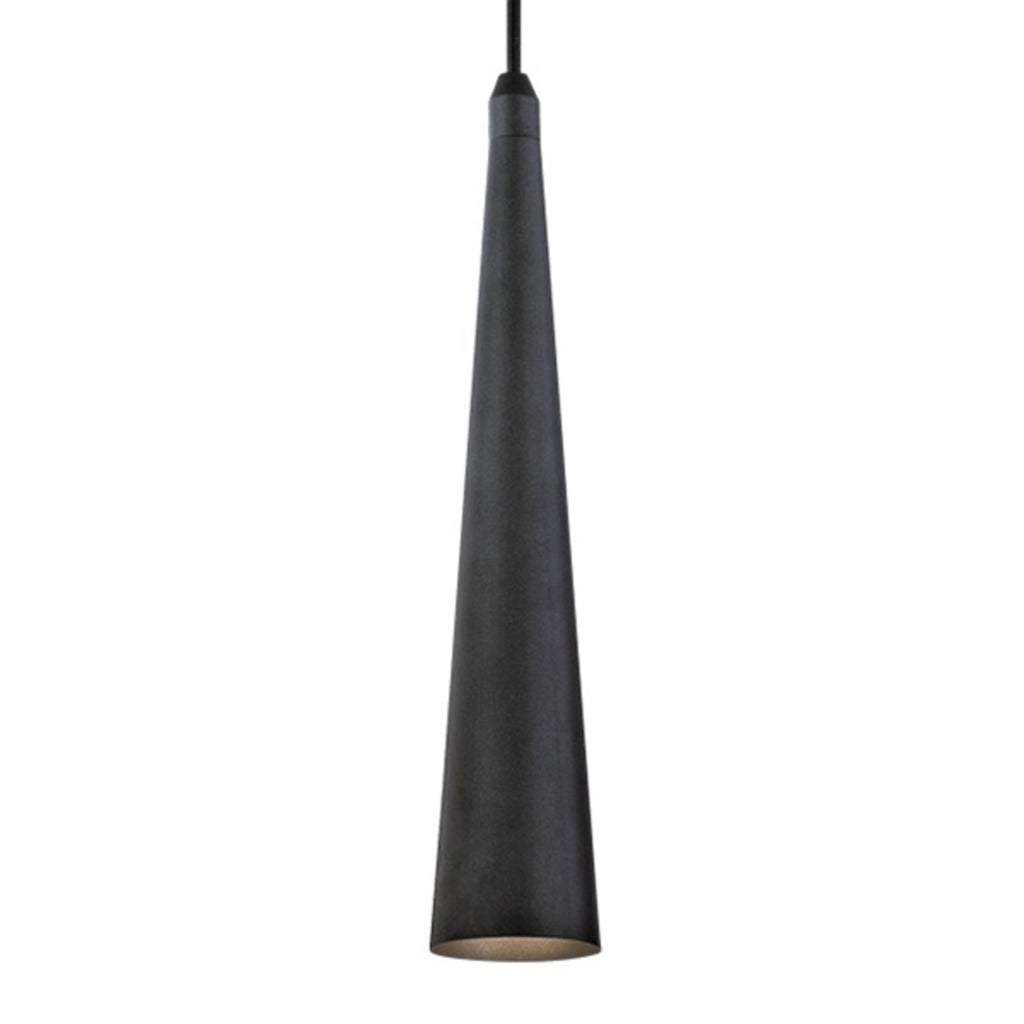 LED pendellampe matt svart Ø6 cm 7,5W dimbar fra Westinghouse forfra