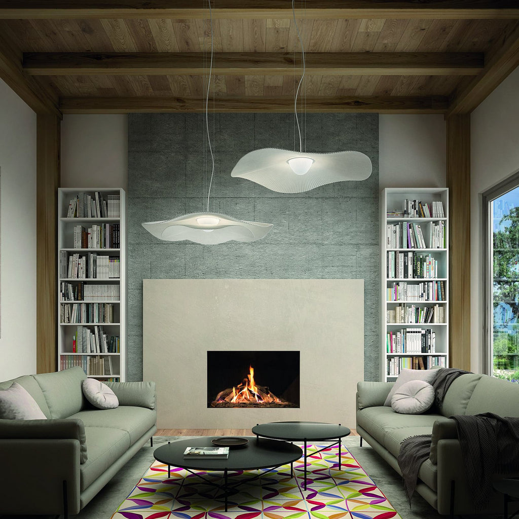 LED pendellampe Mediterránia S/105.2 krem dimbar bakside