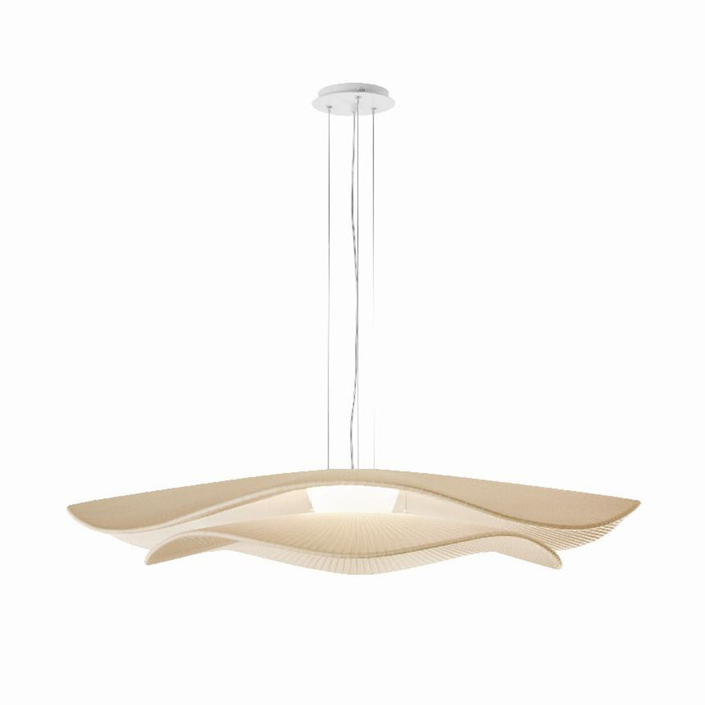 Montert LED pendellampe Mediterránia S/105.2 krem dimbar i rom