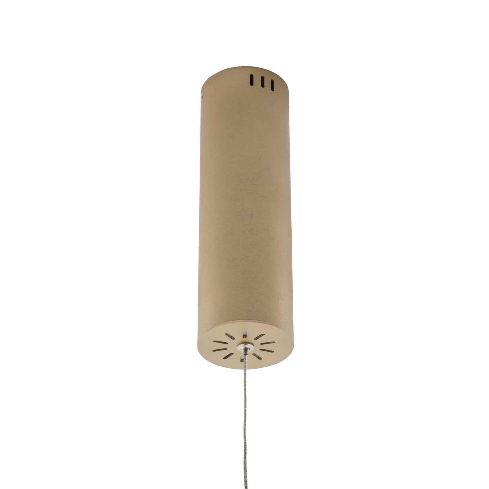 LED pendellampe Melinay oval gull dimbar CCT 110 cm WiFi app kontroll