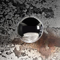 LED pendellampe Mirror Ball krom Ø50 cm forfra