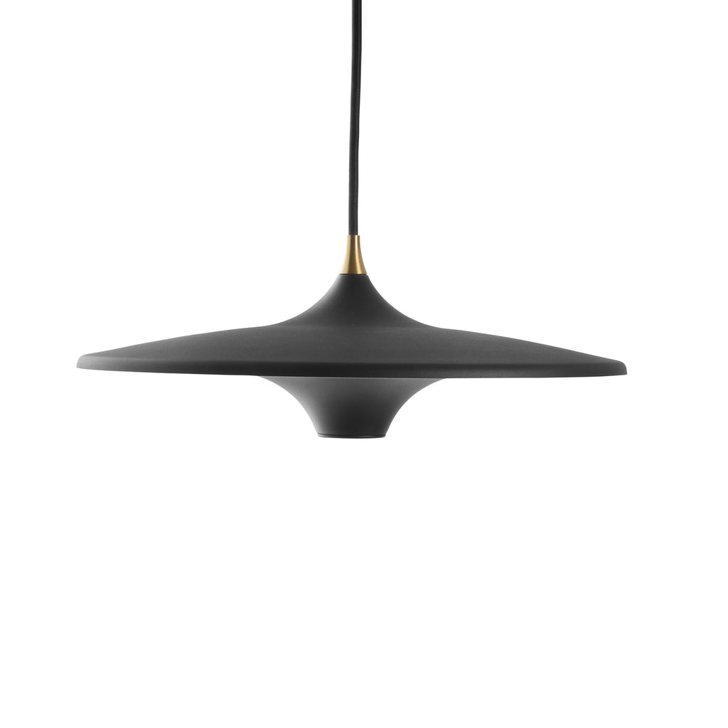 LED pendellampe Moja aluminium svart dimbar montert i rom