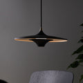 LED pendellampe Moja svart aluminium dimbar forfra