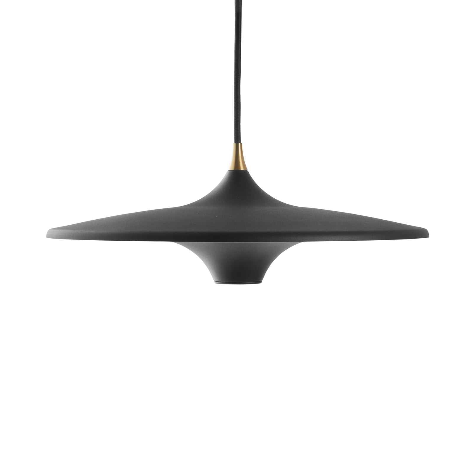 LED pendellampe Moja svart aluminium dimbar montert