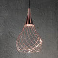 LED pendellampe Mongolfier_P1 dimbar kobber forfra