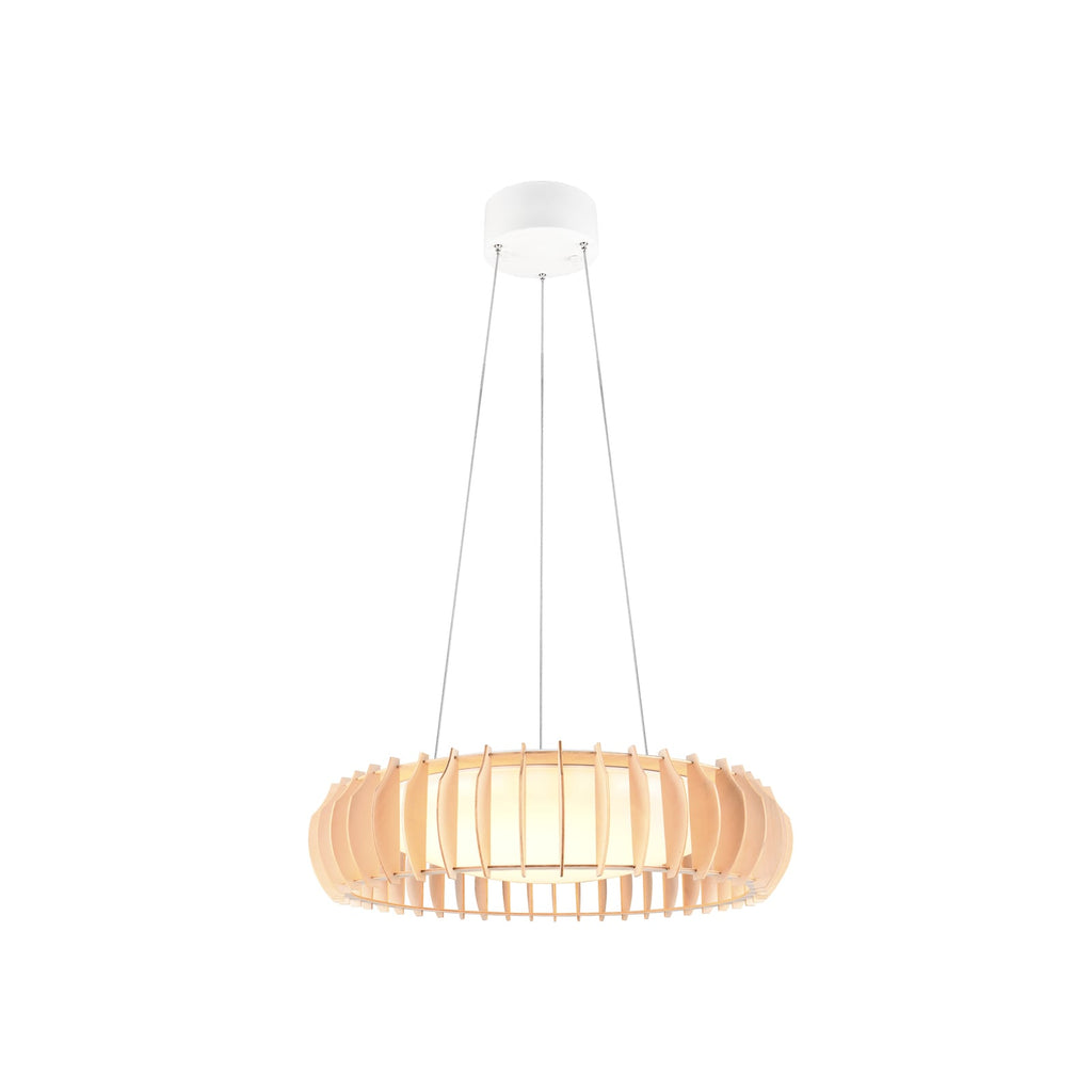 LED pendellampe Monte tre Ø60 cm dimbar CCT fjernkontroll bakside