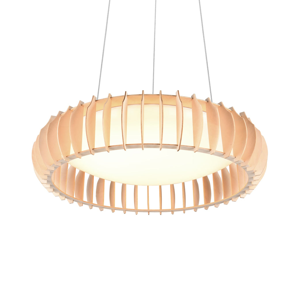 LED pendellampe Monte tre Ø60 cm dimbar CCT fjernkontroll fjernkontroll vist