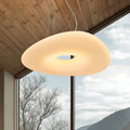 LED pendellampe Mr. Magoo Ø76 cm hvit dimbar foran